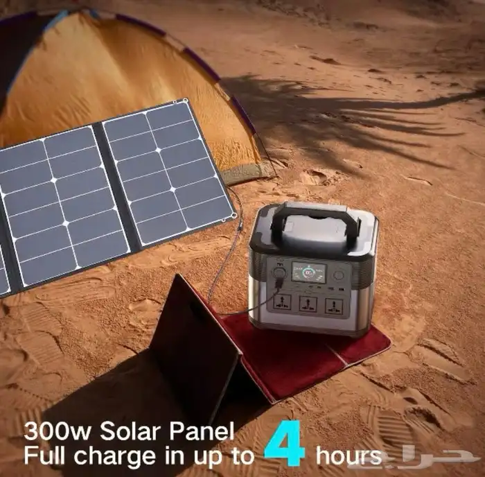 محطة الطاقة المحمولة 315000mAh 220V المحمولة 1200W 4