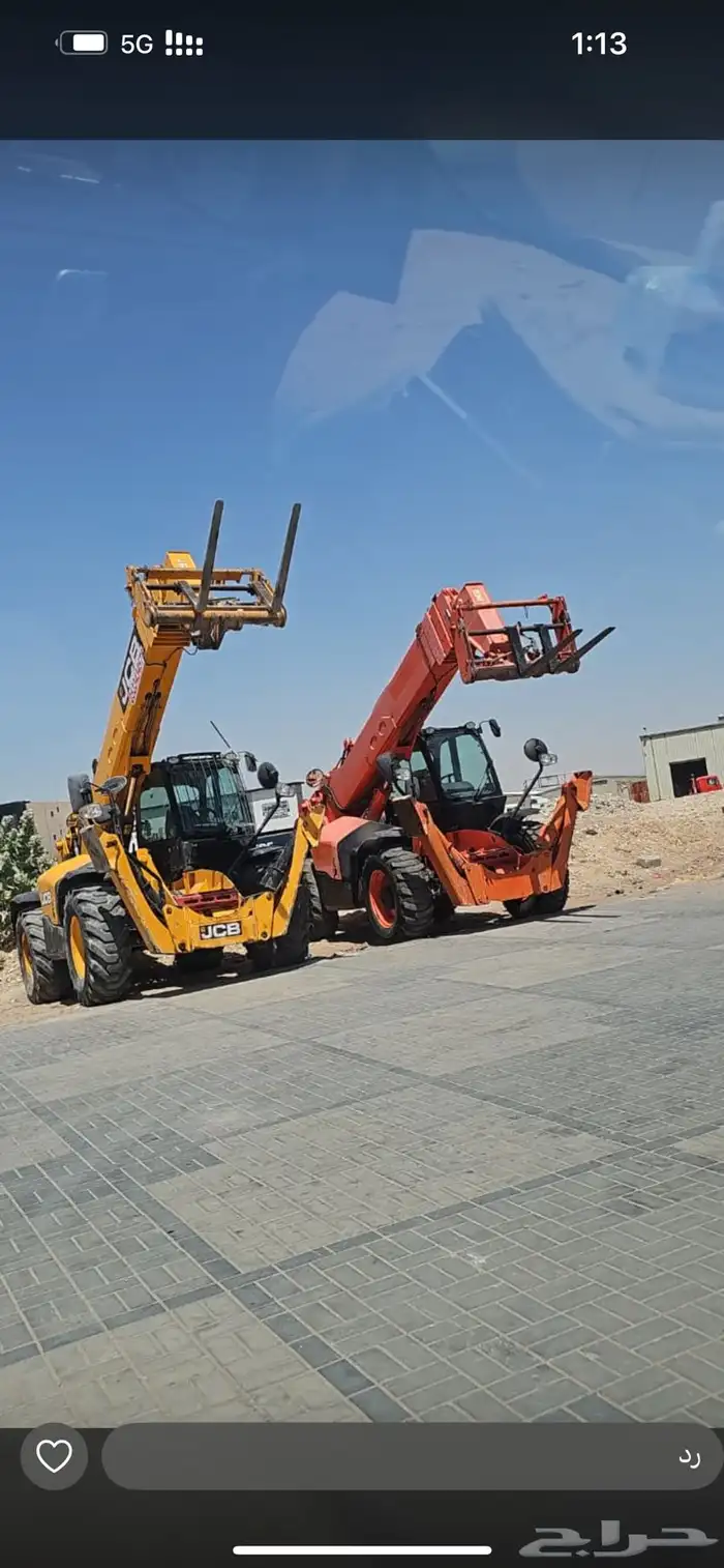 رافعه شوكيه فوركلفت سيزرلفت مان لفت بوبكات للايجار 1