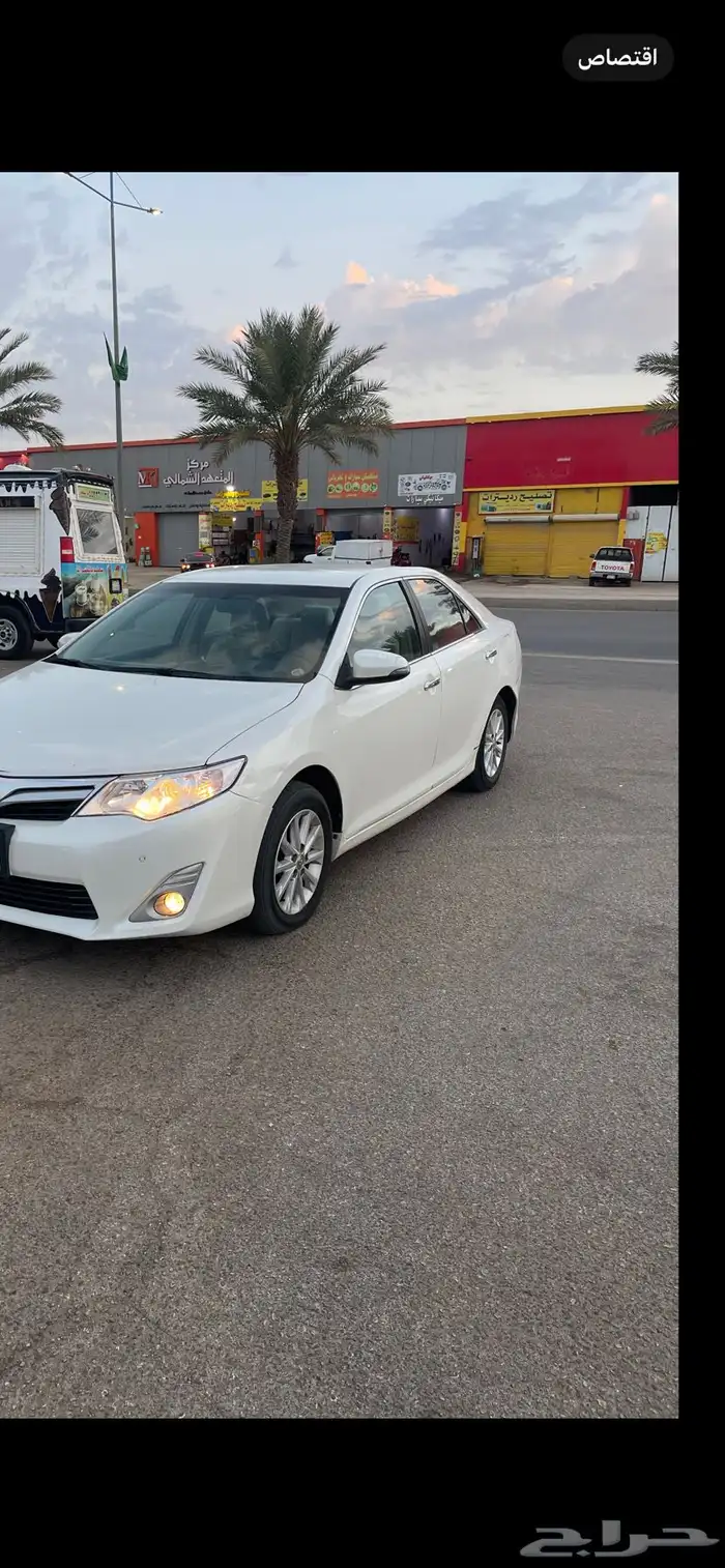 كامري 2014 فل كامل بدون جناح وفتحه المالك الاول 3