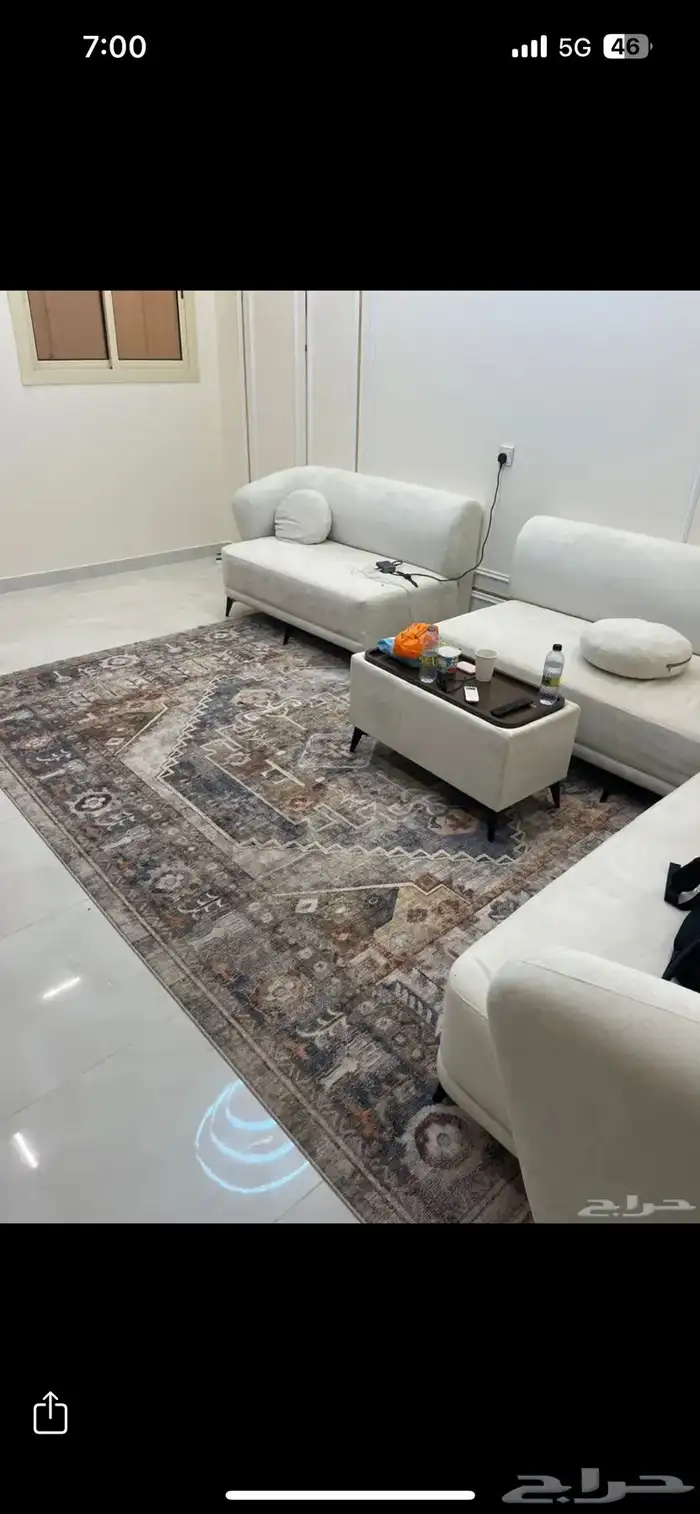 فرشه - زوليه صاله فاخره النوع بوهومينان جديده أقل من شهرين 1