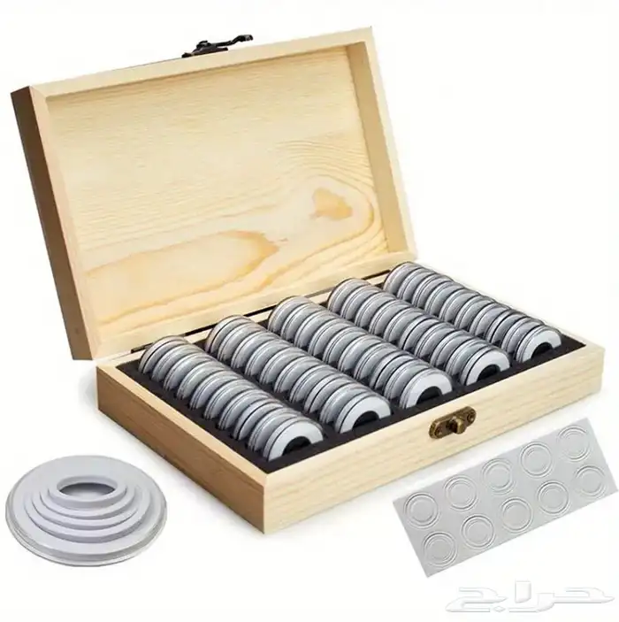 صندوق تخزين العملات المعدنية 0