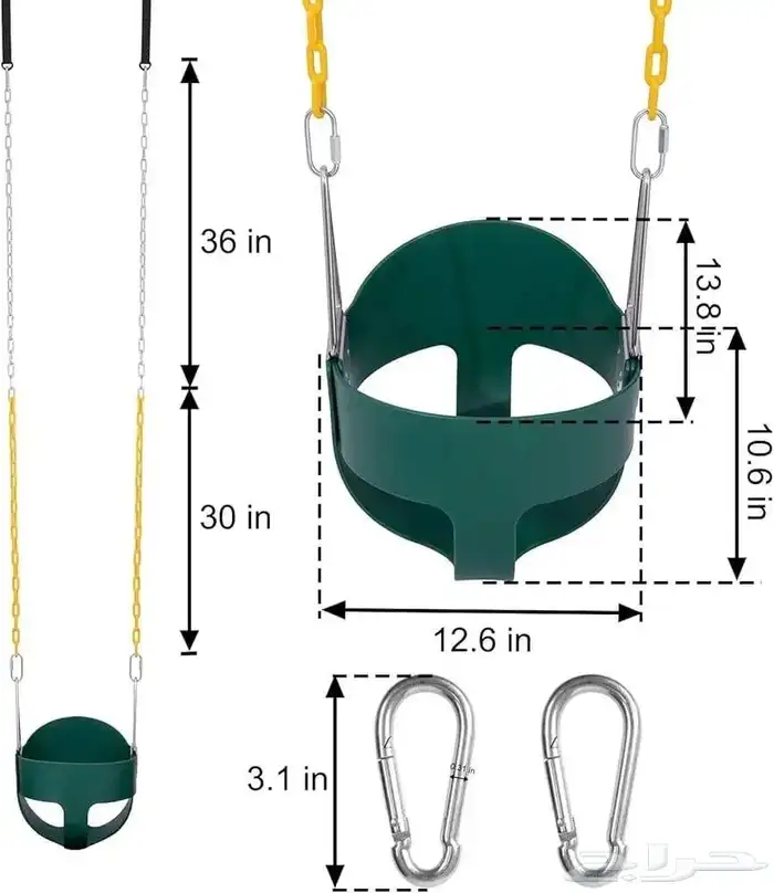 مراجيح جدارية مرجيحة حافظة طفل مرجيحة لسان للاطفال الكبار 11