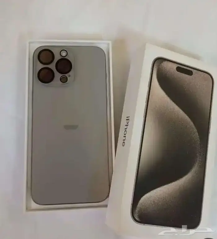 للبيع ايفون 15 بروماكس 256 لون تيتانيوم 0