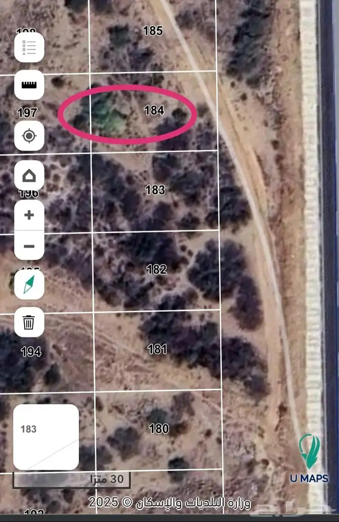 للبيع قطعة ارض بصك سكني في حي رح ابو عريش 1