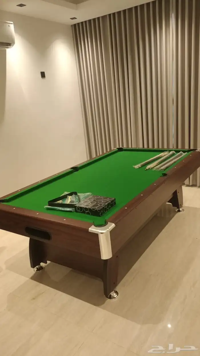 بلياردو بمقاسات متعددة والعاب دولية تنس وفرفيره 24