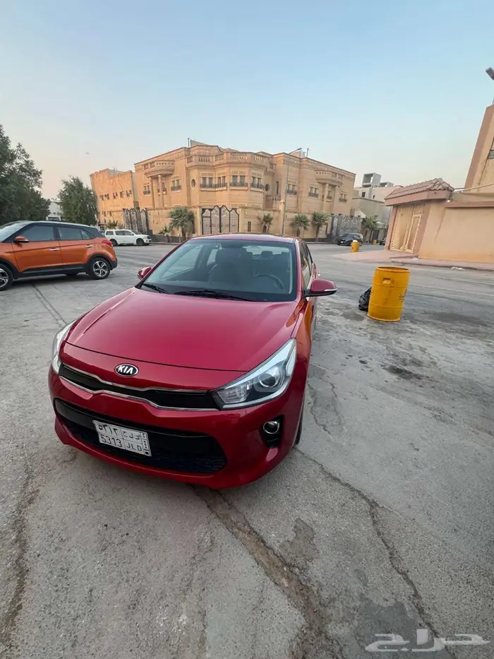 كيا ريو 2020 هاتشباك   أحمر 4