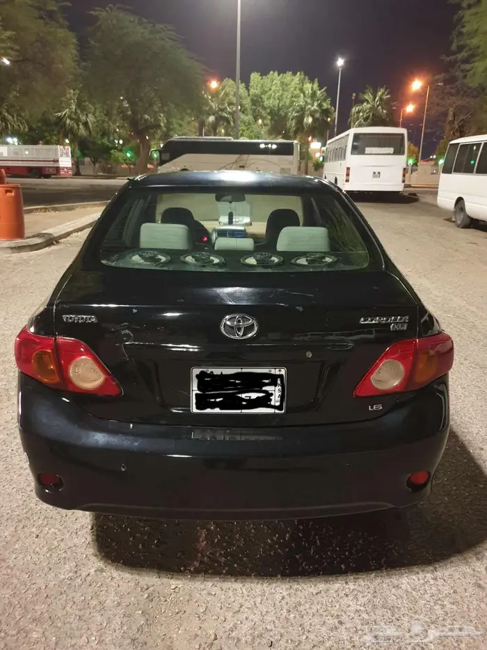 Toyota Corola Black 2009 Buraidah 3