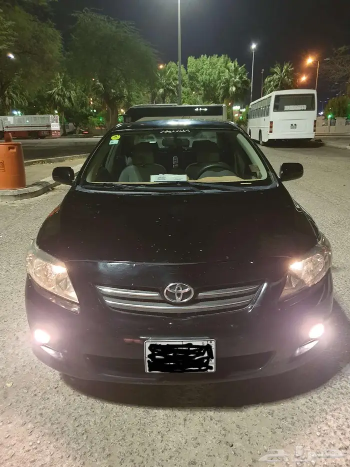 Toyota Corola Black 2009 Buraidah 4
