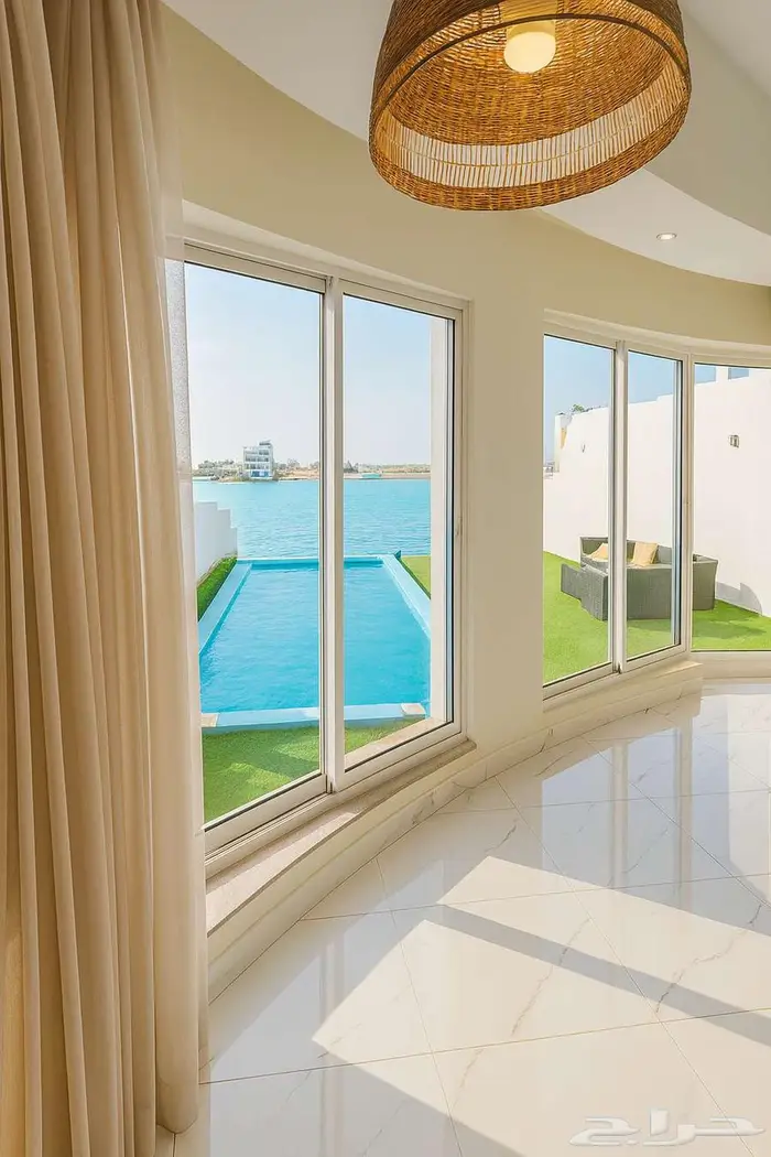 فيلا للايجار بدرة العروس شاطئ خاص جديدة مناسبة للعوائل 10