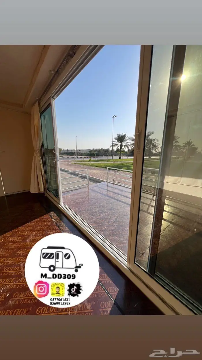 للبيع كرفان جديد 1