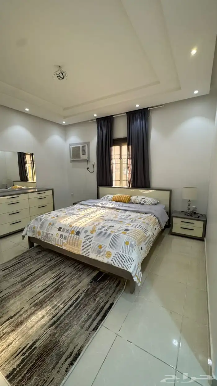 للإيجار شقه موثثه حي المنار 0