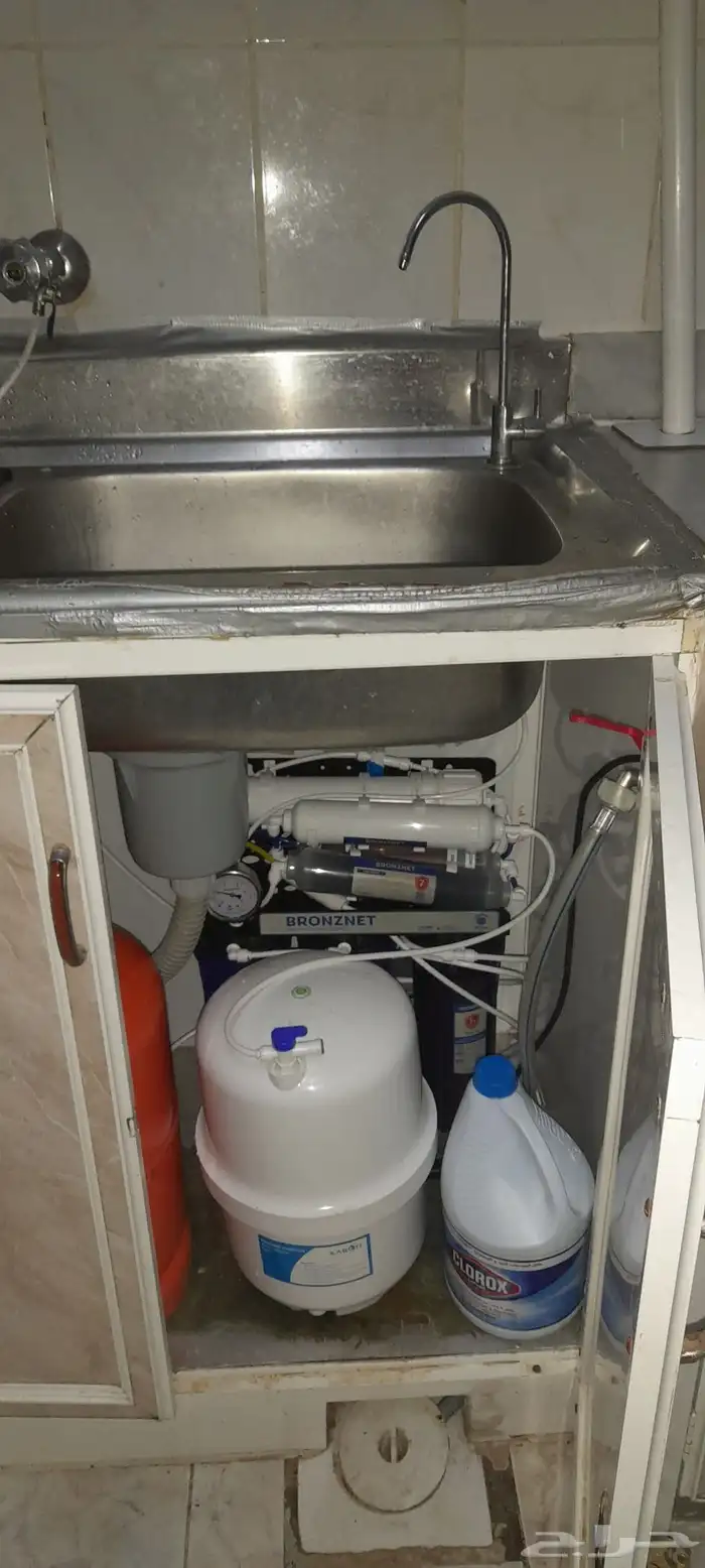 تركيب محطات تحليه منزليه 7 مراحل ب500 شامل التوصيل والتركيب 0