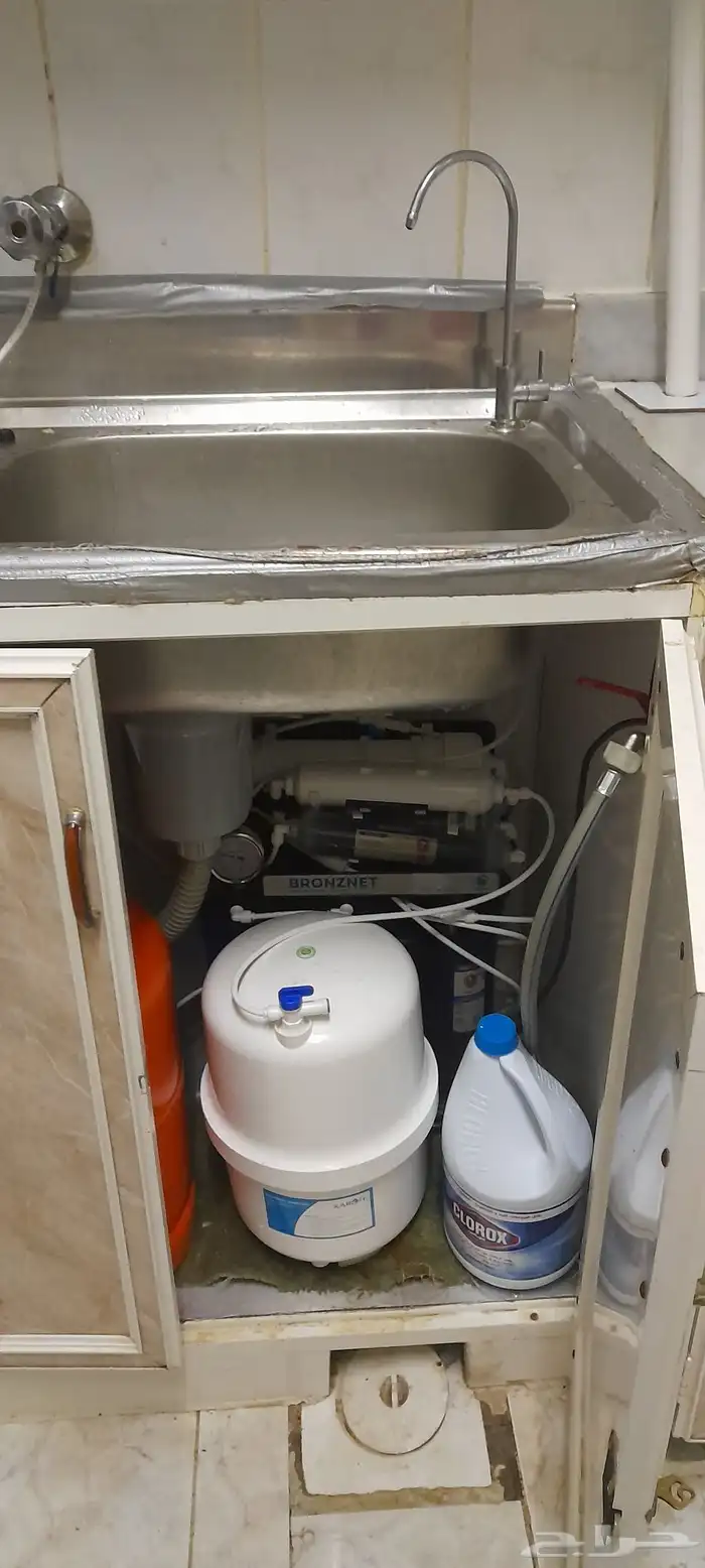 تركيب محطات تحليه منزليه 7 مراحل ب500 شامل التوصيل والتركيب 3