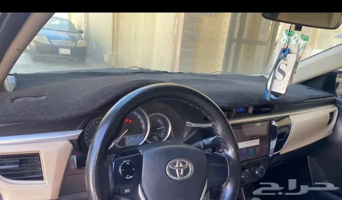 كورلا موديل 2016 ممشى 380 الف كيلو نص فل 2