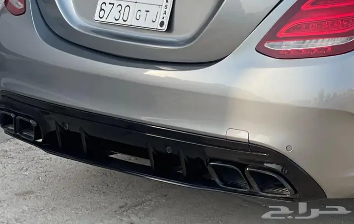 ديفيوزر خلفي مع مخارج شكمان لمرسيدس سي موديل 2015 - 2019 1