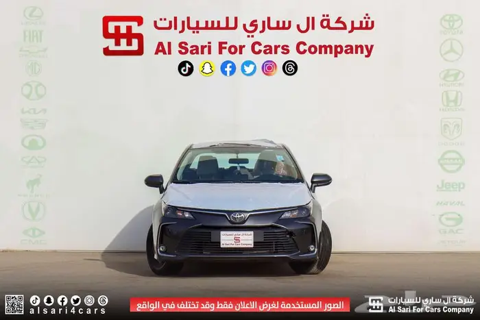 تويوتا كورلا XLI طيس مكينة 2.0 2025 اقساط بنوك وشركات 2