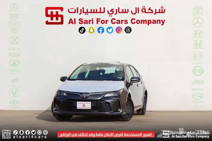 تويوتا كورلا XLI طيس مكينة 2.0 2025 اقساط بنوك وشركات 4