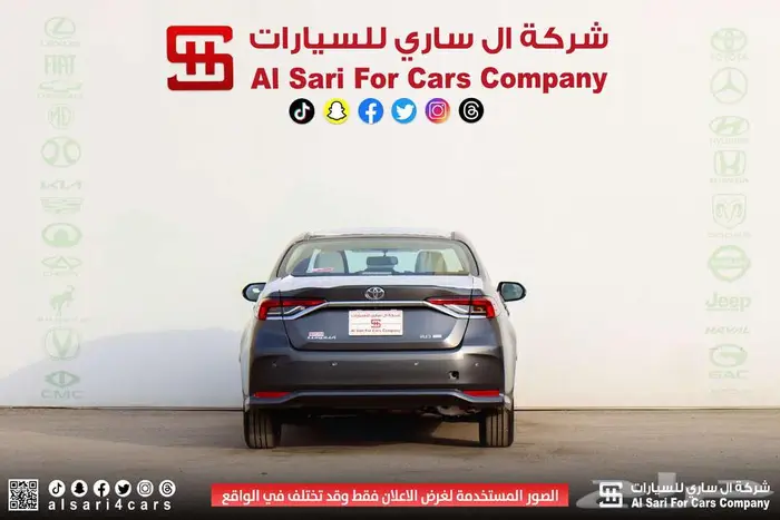 تويوتا كورلا XLI طيس مكينة 2.0 2025 اقساط بنوك وشركات 9