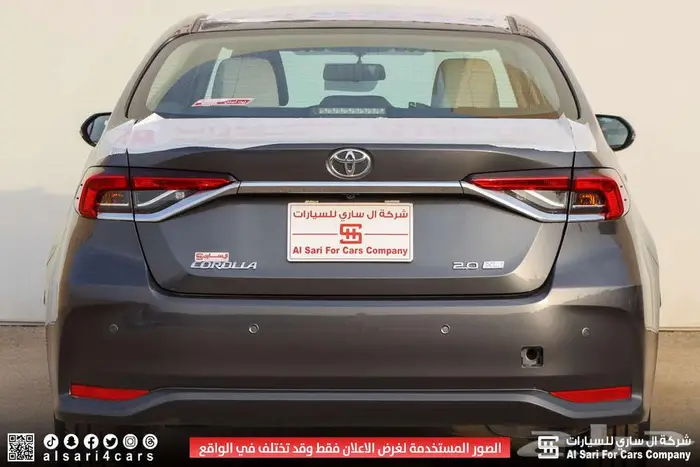 تويوتا كورلا XLI طيس مكينة 2.0 2025 اقساط بنوك وشركات 10