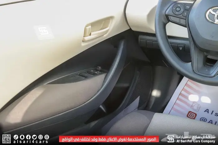 تويوتا كورلا XLI طيس مكينة 2.0 2025 اقساط بنوك وشركات 16