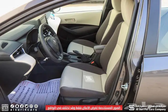 تويوتا كورلا XLI طيس مكينة 2.0 2025 اقساط بنوك وشركات 19