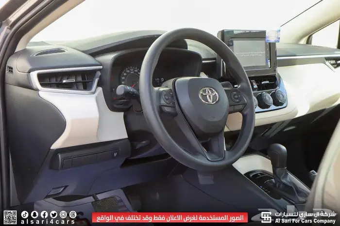 تويوتا كورلا XLI طيس مكينة 2.0 2025 اقساط بنوك وشركات 22