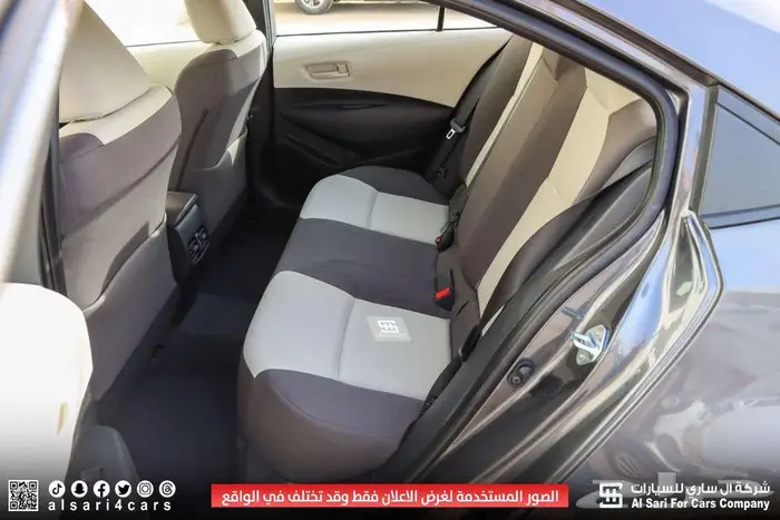 تويوتا كورلا XLI طيس مكينة 2.0 2025 اقساط بنوك وشركات 24