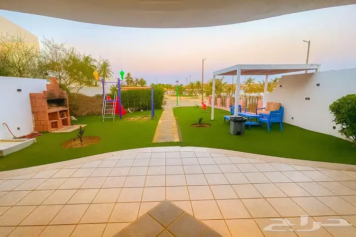 فيلا للايجار بدرة العروس شاطئ الاحلام جديدة ومرتبه 1