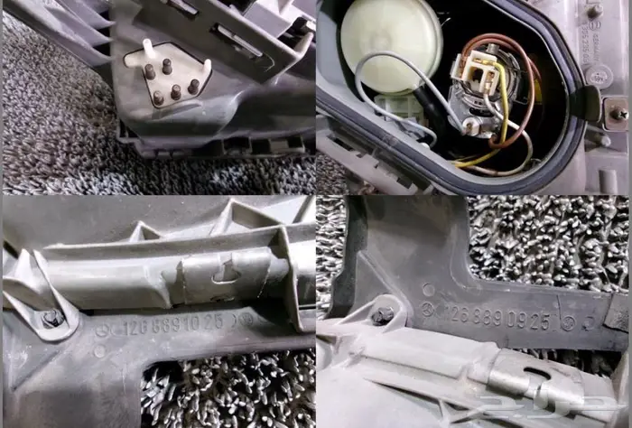 أنوار مرسيدس 560 6