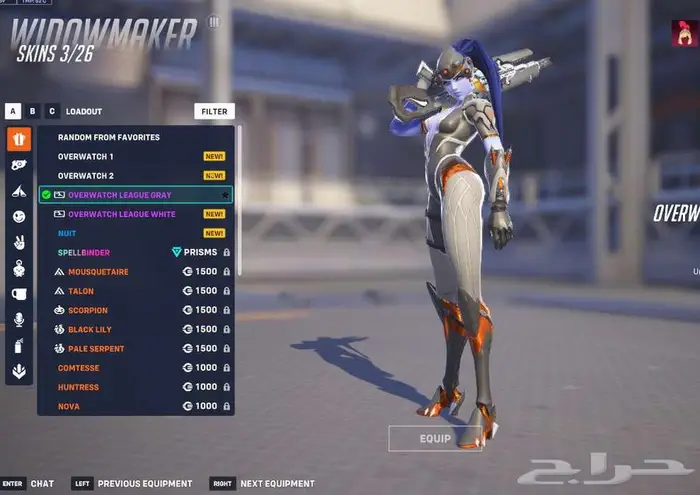 حساب اوفرواتش ماستر 2 سكنات ليق لجميع الشخصيات وسكنات زيادة 28