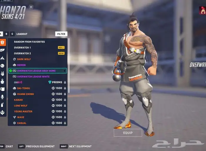 حساب اوفرواتش ماستر 2 سكنات ليق لجميع الشخصيات وسكنات زيادة 18