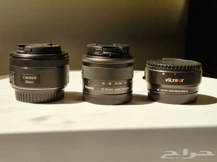 كاميرا كانون مع عدسة احترافية   اكسسوارات Canon M50 II 1