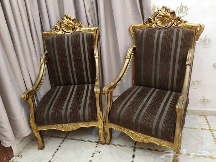 كنب قطعتين فاخر ونظيف 2