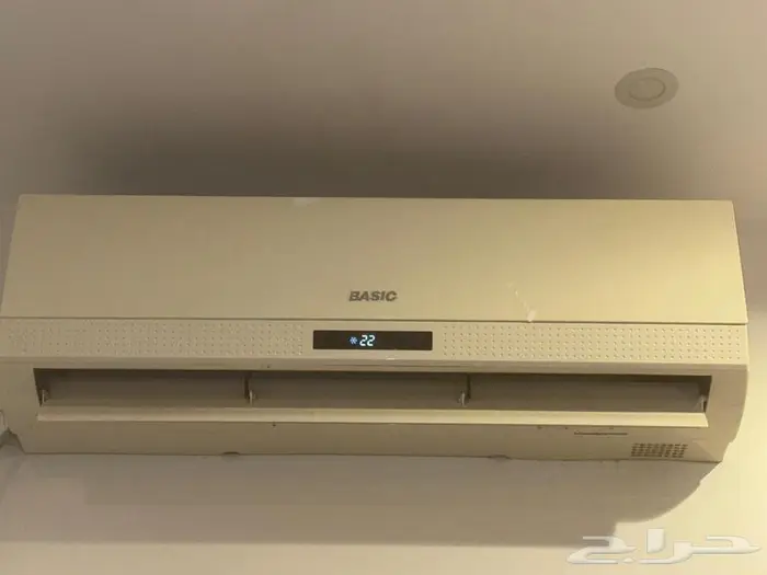 عدد 2 مكيف اسبيلت BASIC حجم 18 مستعمل ونظيف ويعملن بشكل جيد 0