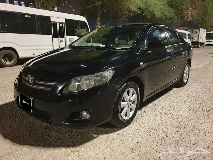 Toyota Corola Black 2009 Buraidah 6