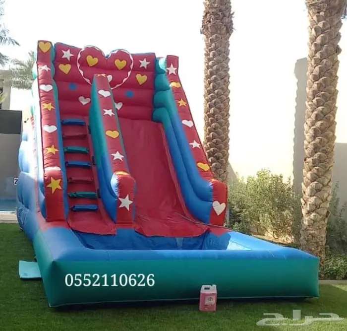 نطيطه زحليقه جافه إيجار نطيطات مائيه وعاديه 5