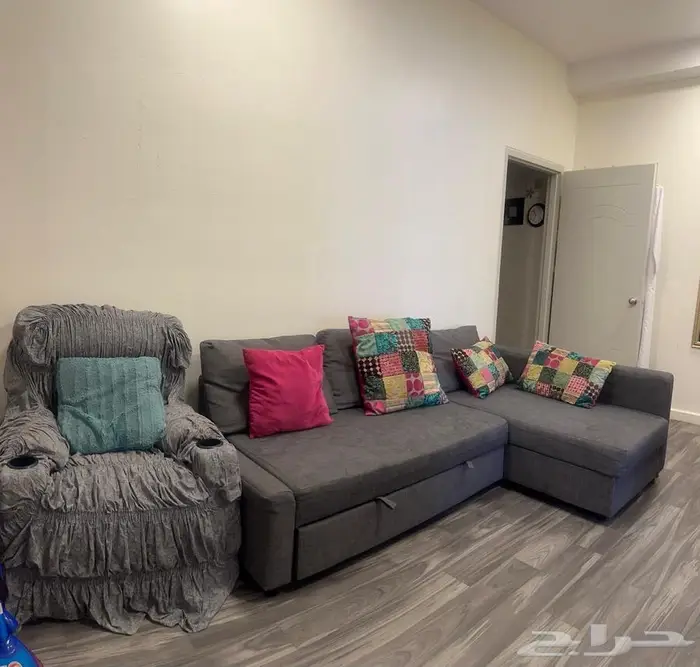 كنب حرف إل L إيكيا 0