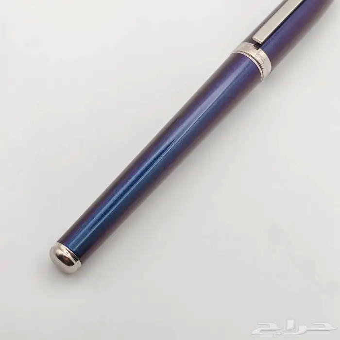 قلم S.T. Dupont حبر ريشة لون أزرق متدرج   تطعيمات بلاتينيوم 3