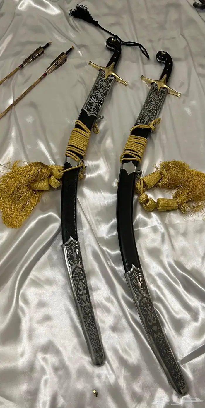 سيف شمشير مقبض عثماني نصل فارسي 19