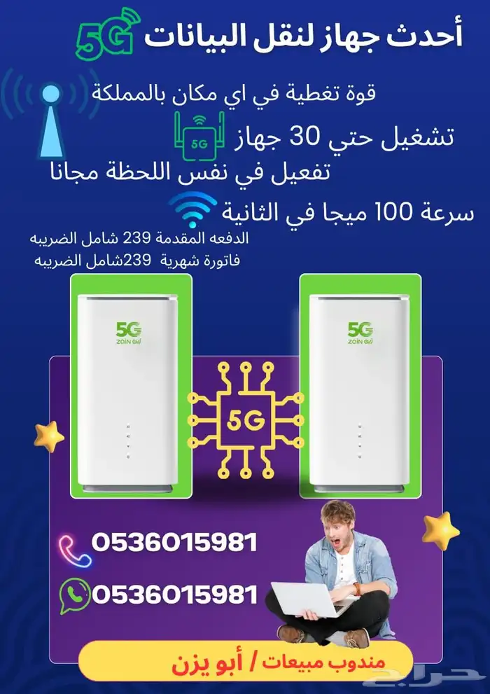 للبيع 5G 0