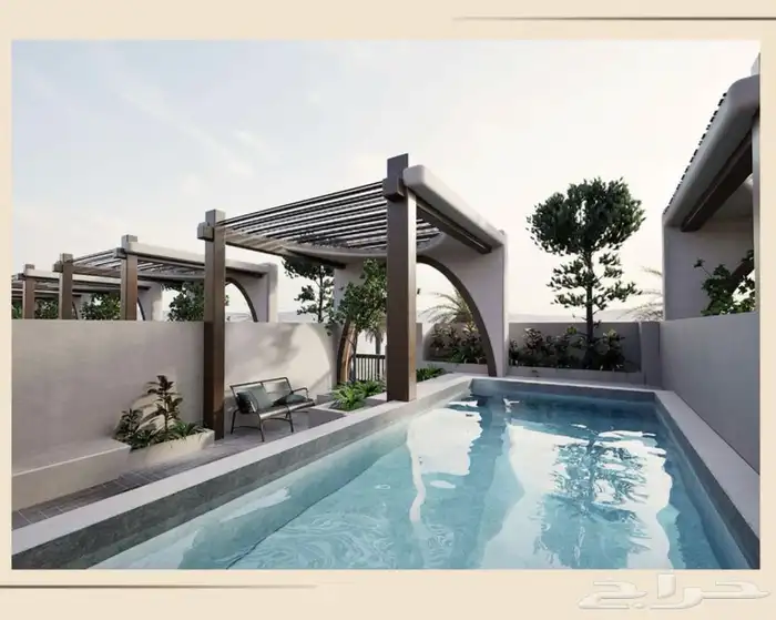 فلل تاون هاوس للبيع على الخارطة جدة حي الروضة 9