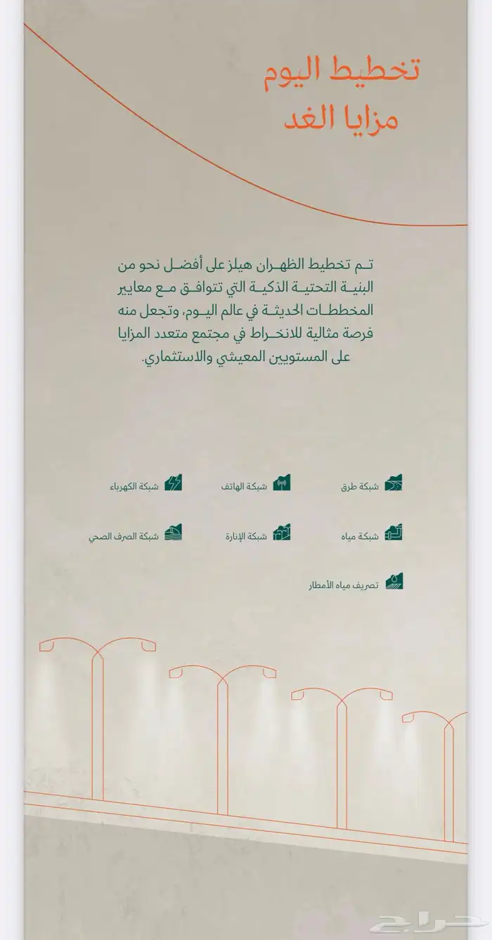 للبيع اراضي في مخطط الظهران هيلز 4