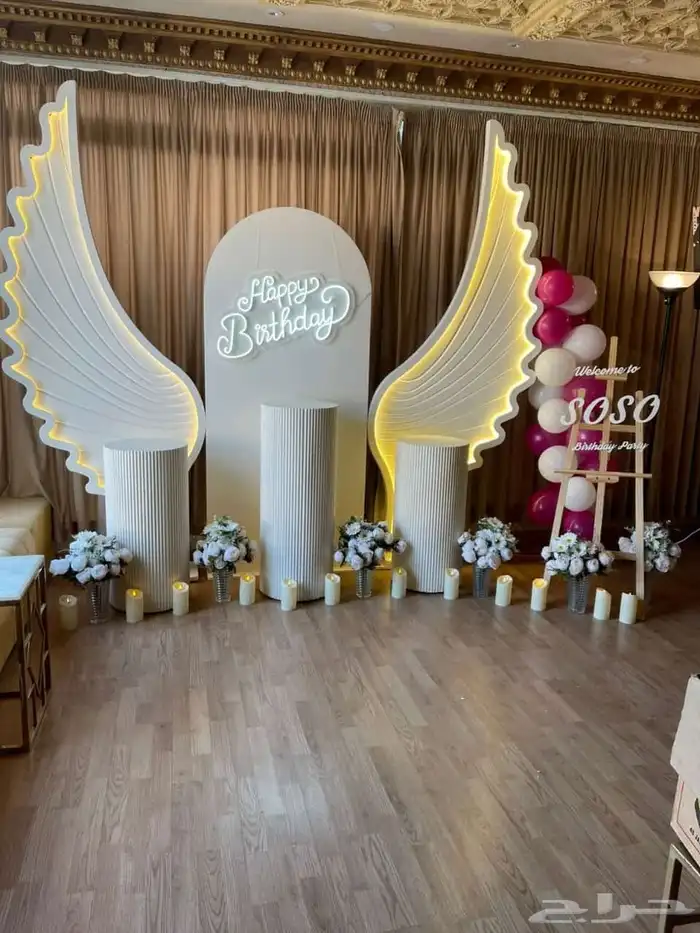 تنسيق حفلات ومناسبات حفلات زواج م لكَه أعياد ميلاد طاولات 3