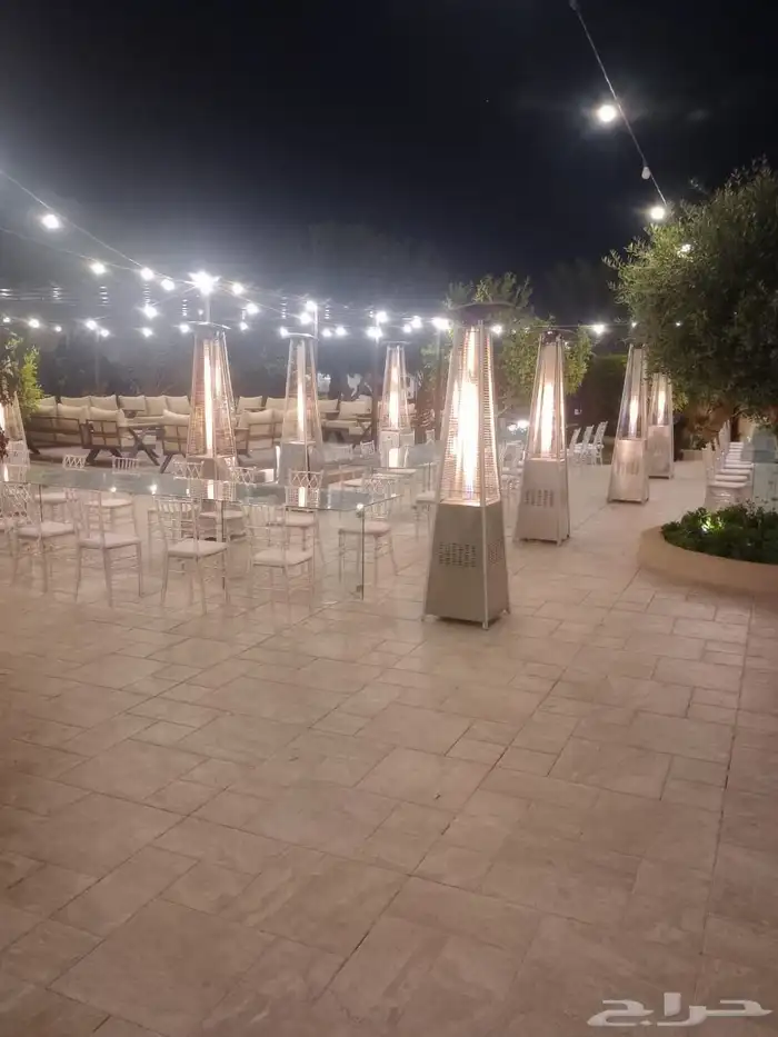 تاجيركنب دفايات كراسي طاولات ممرات حواجز خيام 5