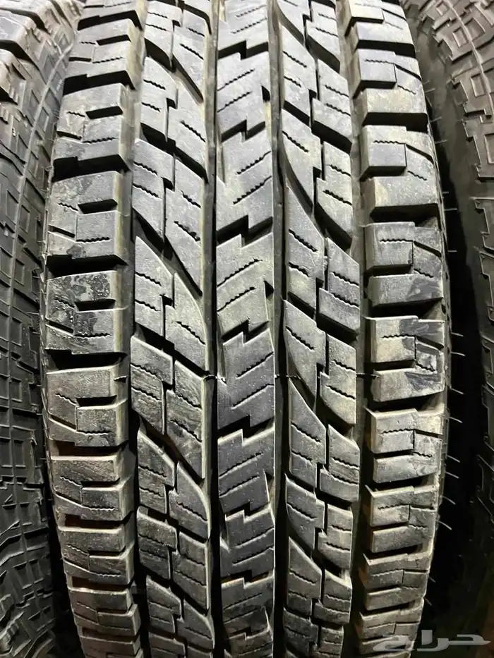 جنوط سلفرادو مقاس 17 اصلي مع كفرات يوكهاما تاريخ 2024 نص الس 15