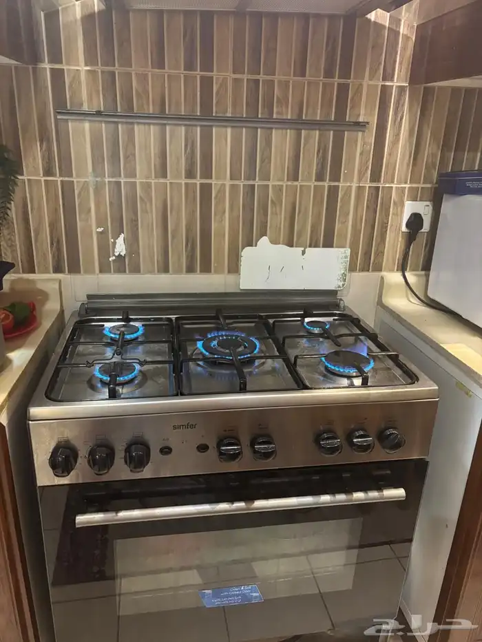 غاز 5 عيون للبيع بحاله ممتازه 0