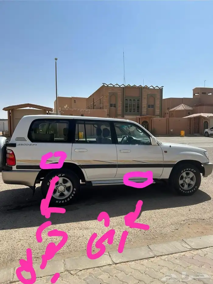 لاندكروزر قير عايدي فتحه دفلك 34