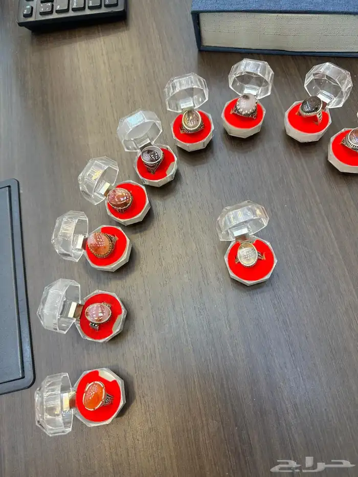 خواتم عقيق يماني فضه جمله 4