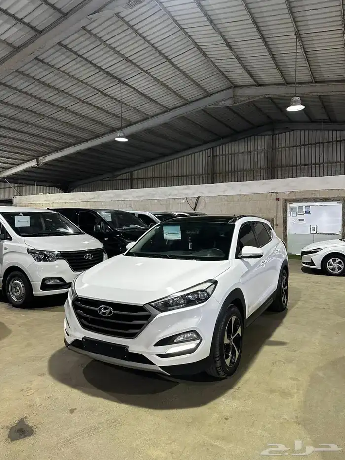 هيونداي توسان ابيض 2016 ديزل وارد كوريا 3