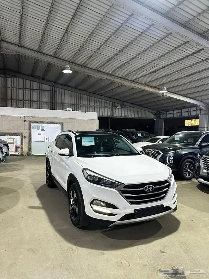 هيونداي توسان ابيض 2016 ديزل وارد كوريا 2